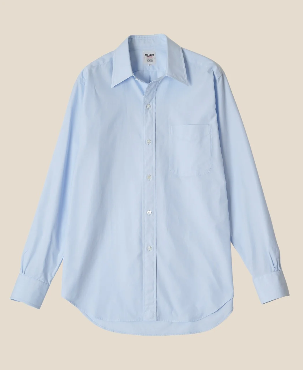 AMETORA STRAIGHT COLLAR SELVEDGE POPLIN - Image 7