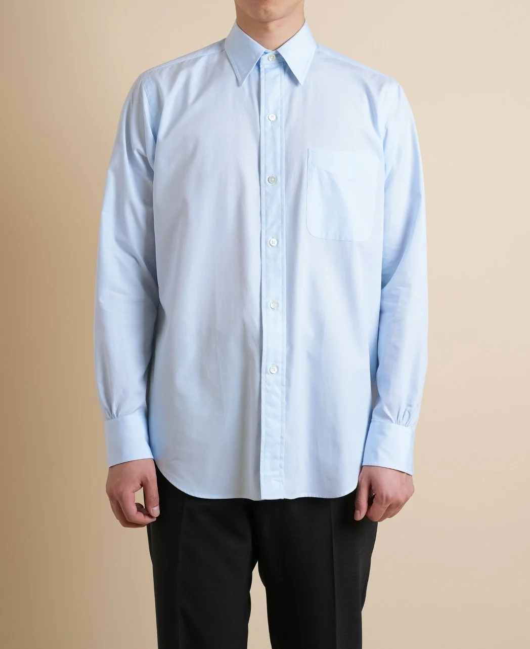 AMETORA STRAIGHT COLLAR SELVEDGE POPLIN - Image 9