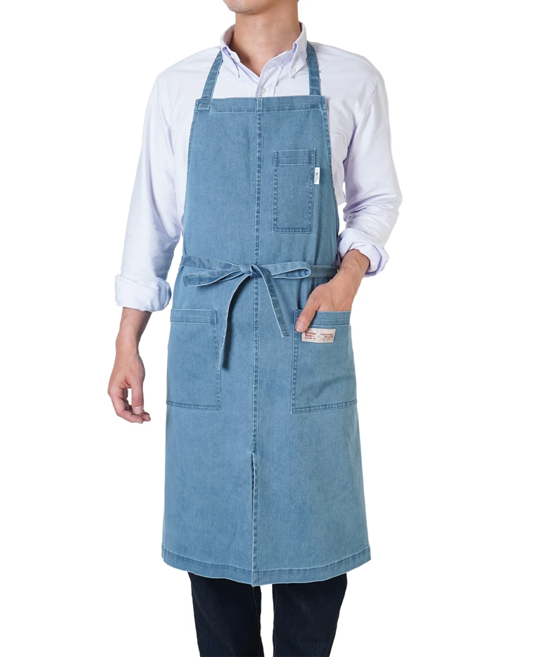 Unisex Denim Apron - Image 11