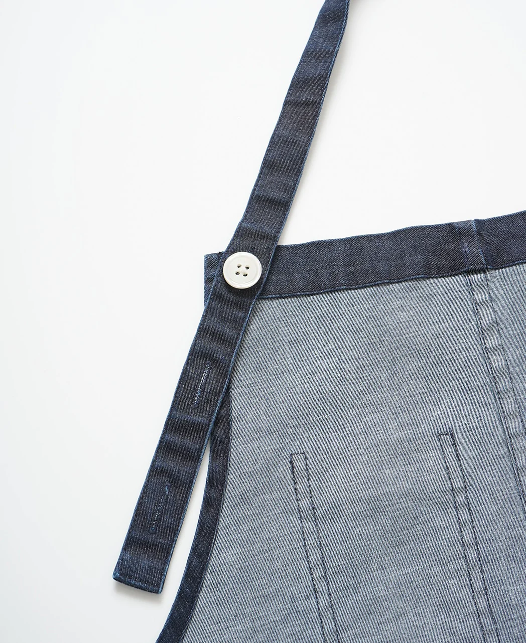 Unisex Denim Apron - Image 5