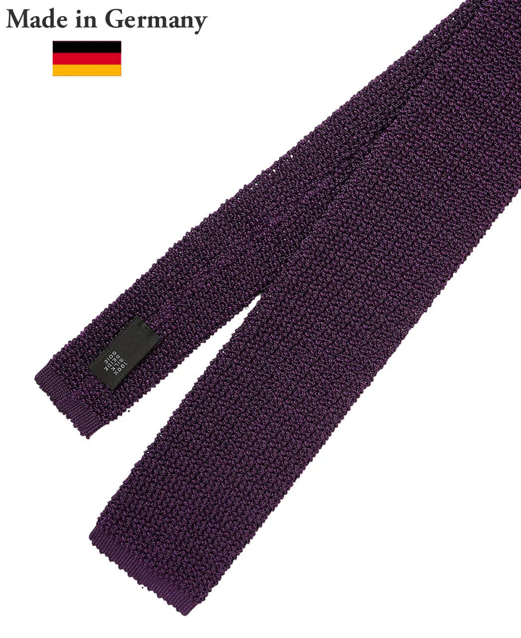 German Collection Knit Tie ASCOT - Image 12