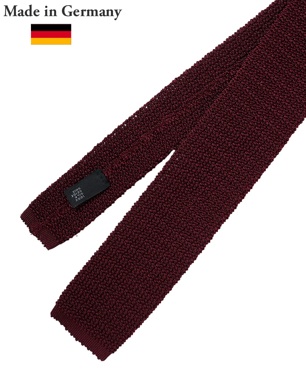 German Collection Knit Tie ASCOT - Image 8