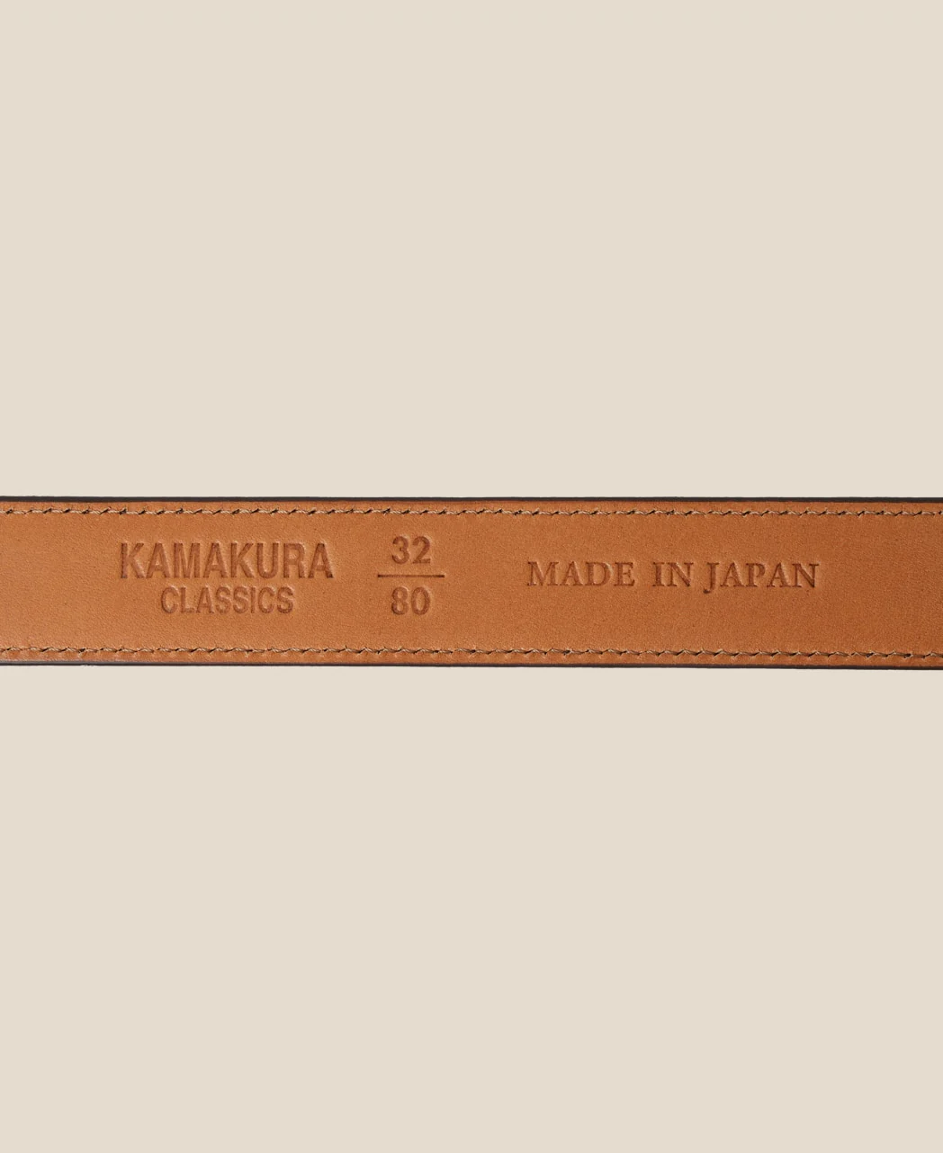 HORSESHOE BUCKLE SLIM SUEDE LEATHER BELT - Image 2