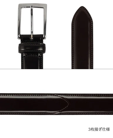 CORDOVAN LEATHER BELT - Image 3