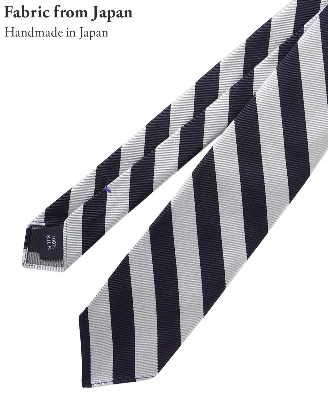 UNTIPPED NARROW TIE REGIMENTAL STRIPE - Image 4