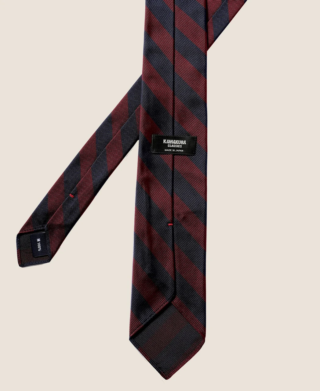 UNTIPPED NARROW TIE REGIMENTAL STRIPE - Image 6