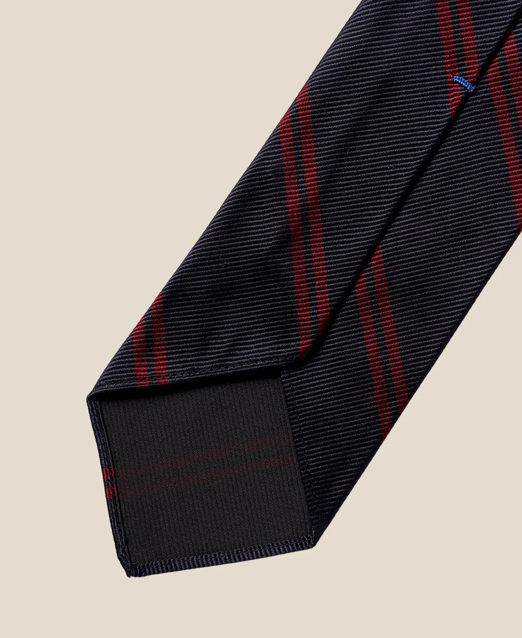 UNTIPPED NARROW TIE REGIMENTAL STRIPE - Image 7