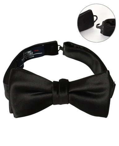 Satin Bow Formal Bow Tie - Image 2