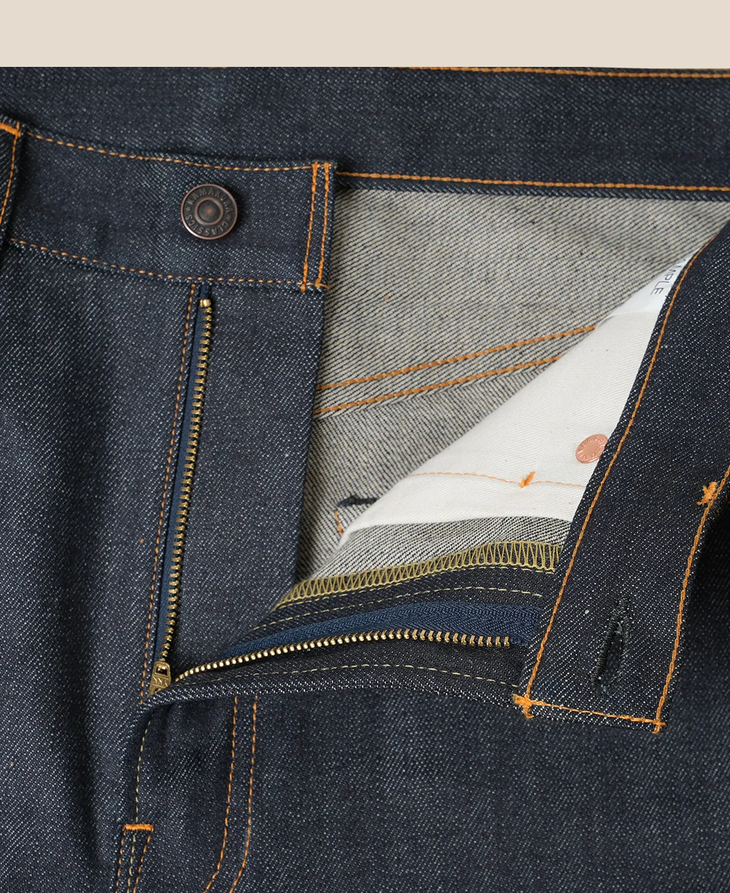 TAKE IVY 5 POCKET BLUE JEANS - Image 3