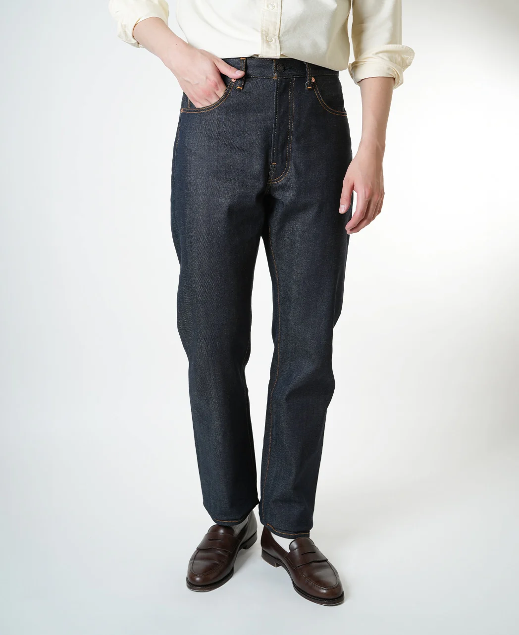 TAKE IVY 5 POCKET BLUE JEANS - Image 5