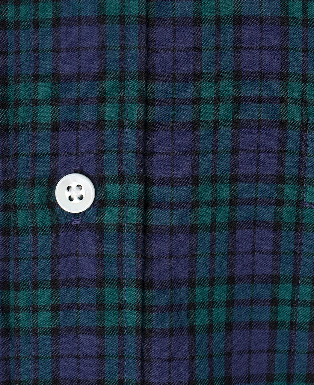 VINTAGE IVY - Button Down Black Watch Flannel - Image 5