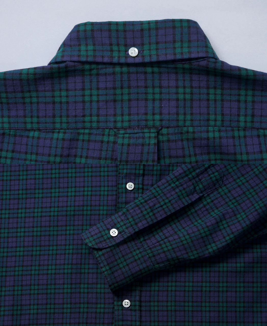 VINTAGE IVY - Button Down Black Watch Flannel - Image 6