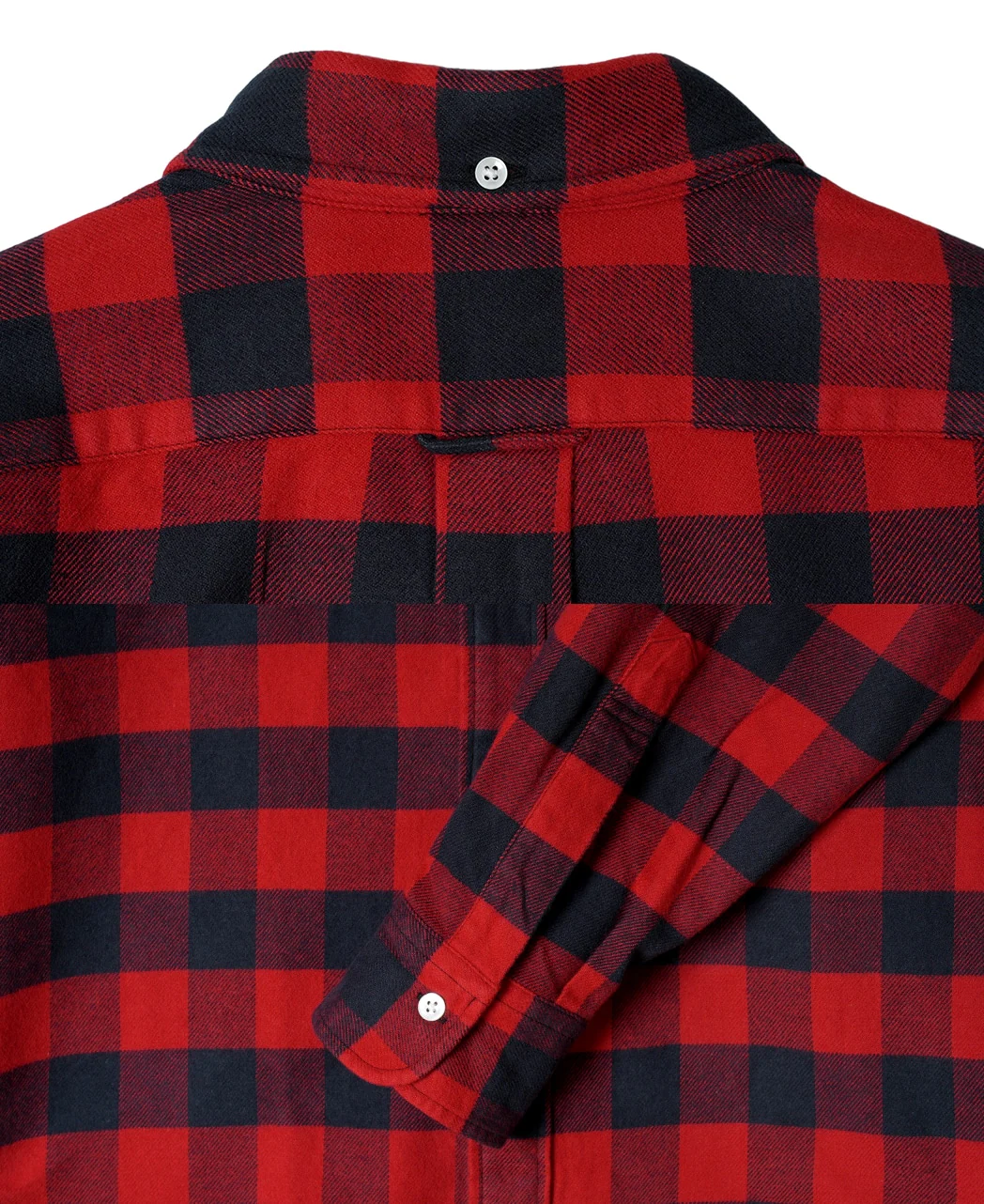 VINTAGE IVY - BUFFALO CHECK COTTON FLANNEL BUTTON-DOWN - Image 5