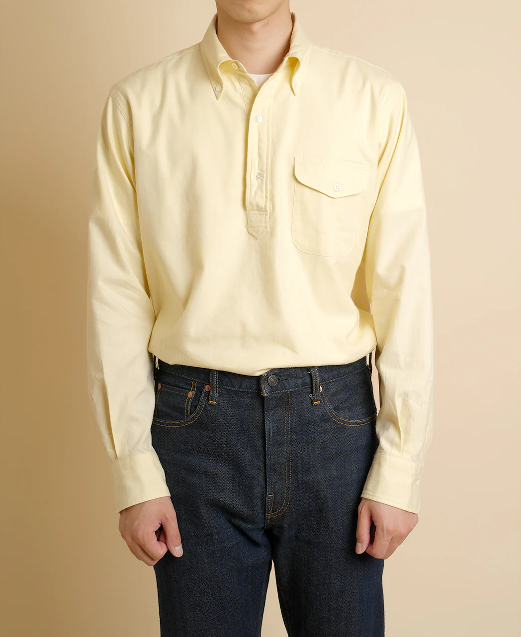 VINTAGE IVY - COMBED COTTON ENGLISH TWILL BUTTON-DOWNS - Image 17