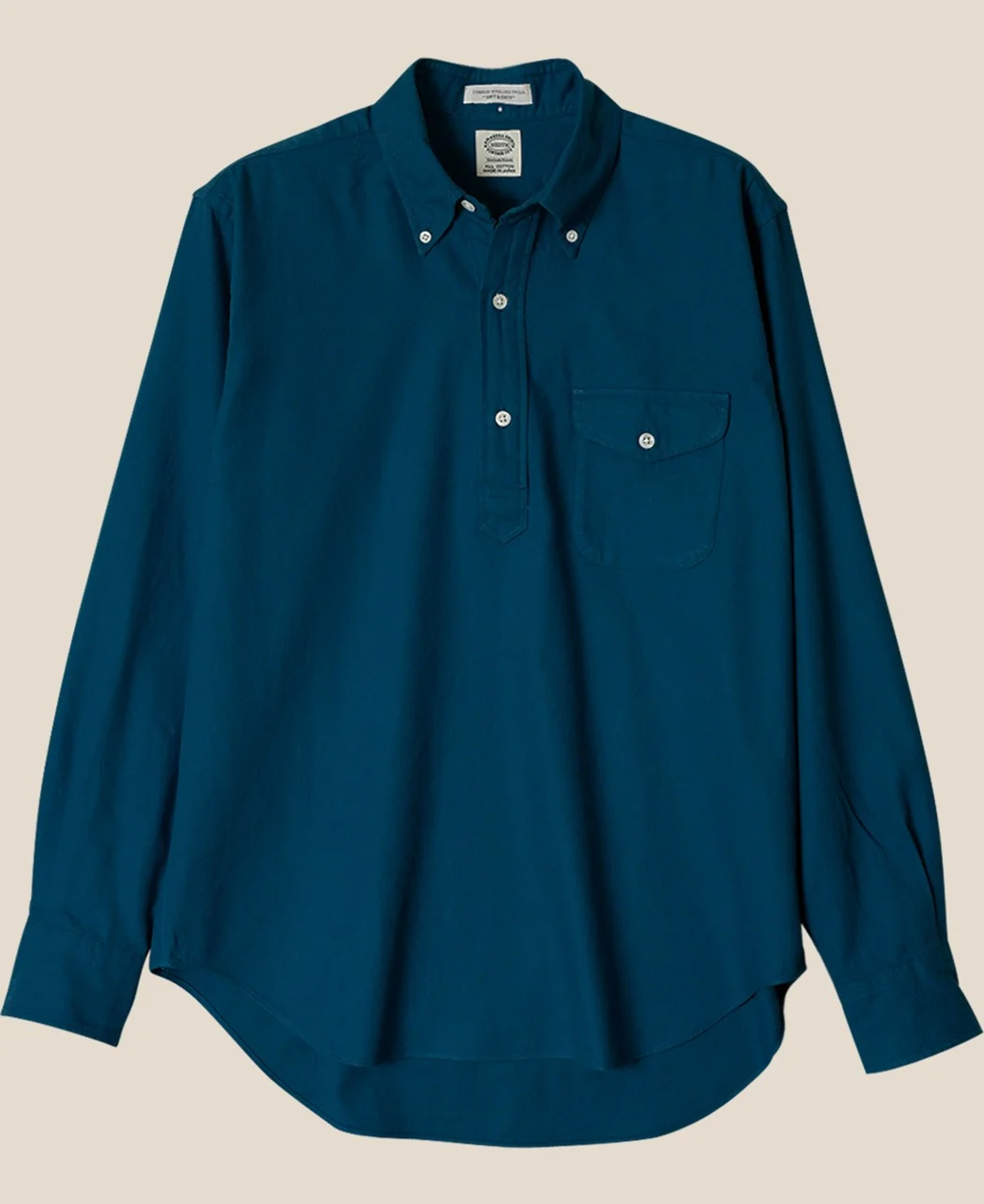 VINTAGE IVY - COMBED COTTON ENGLISH TWILL BUTTON-DOWNS - Image 9