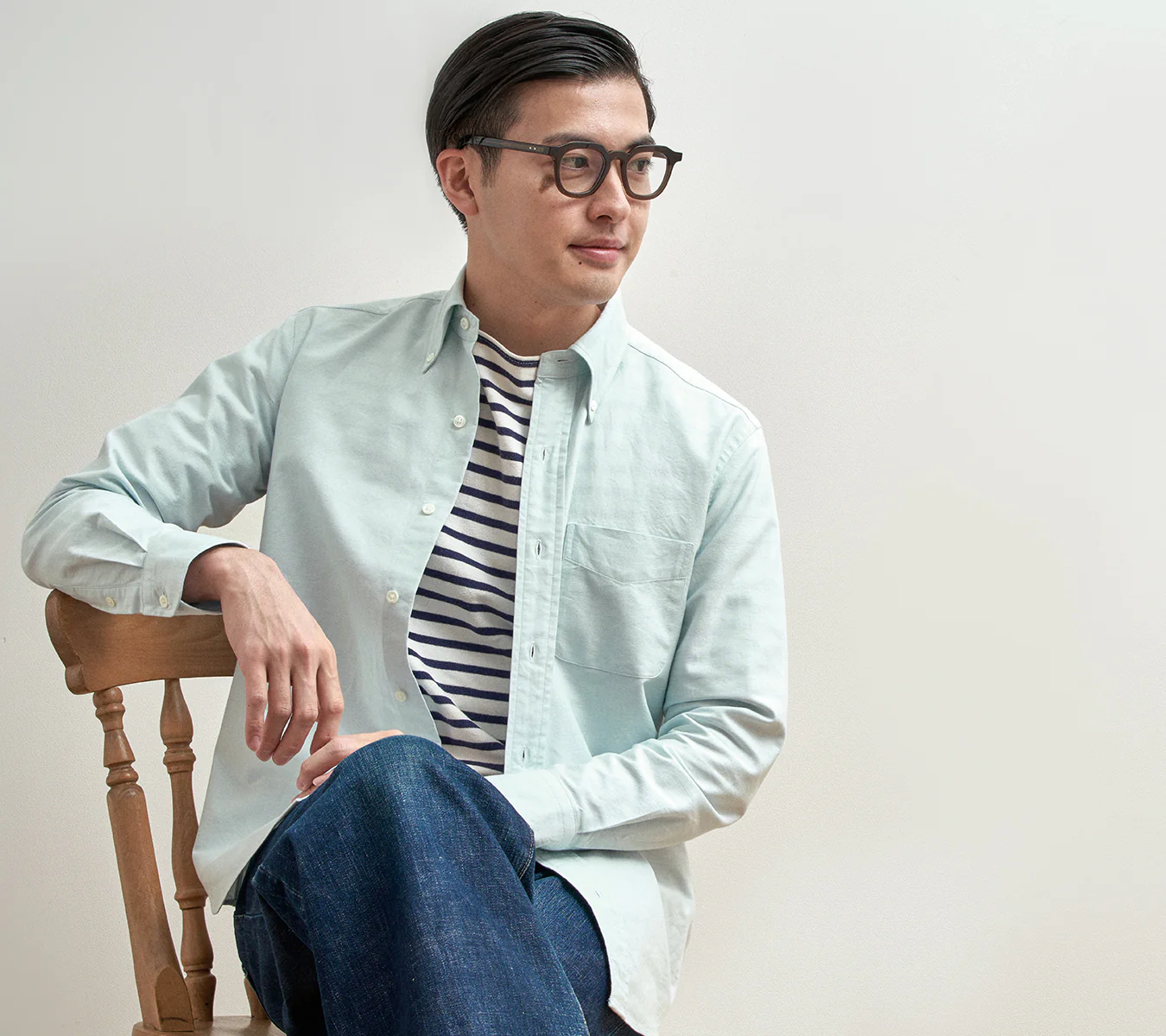 Tokyo Fit - BUTTON DOWN OXFORD - Image 22