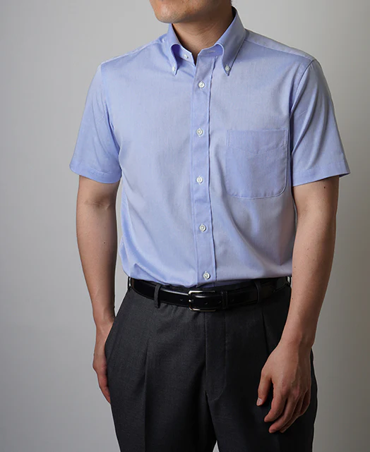 Short Sleeve Shirt - Button Down Twill J-Tech EASY CARE - Image 7