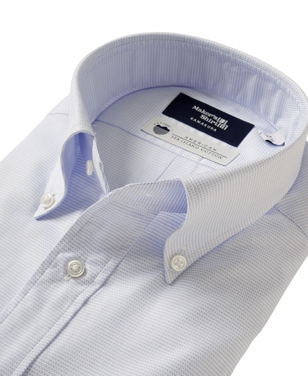 TOKYO SLIM FIT - Button Down Royal Oxford Sea Island Cotton - Image 3