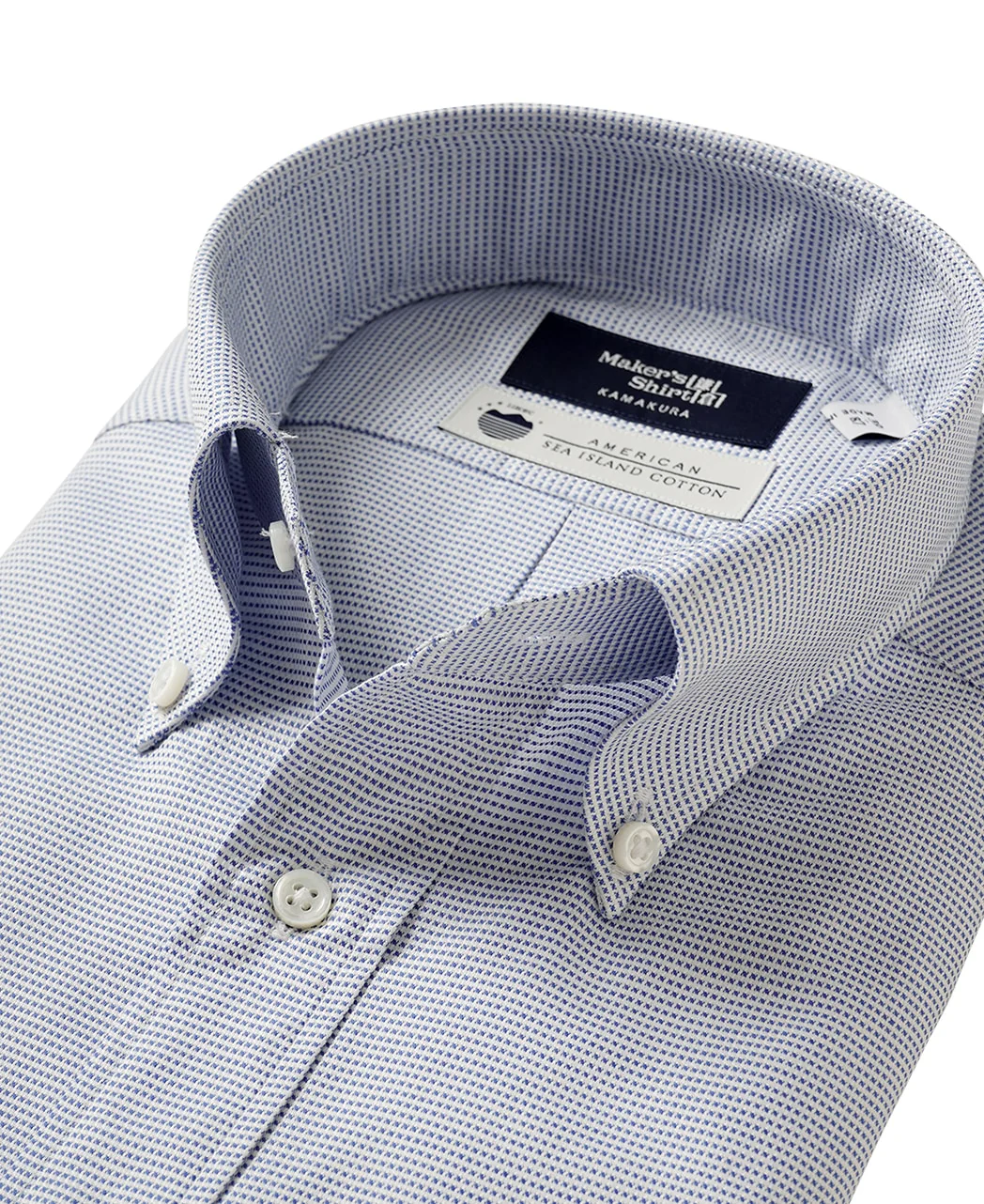 TOKYO SLIM FIT - Button Down Royal Oxford Sea Island Cotton - Image 7