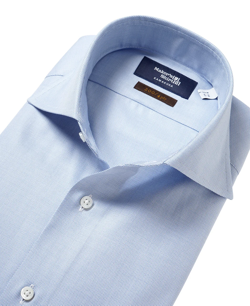 TOKYO SLIM FIT - Spread Broadcloth dobby 200/4PLY - Image 3