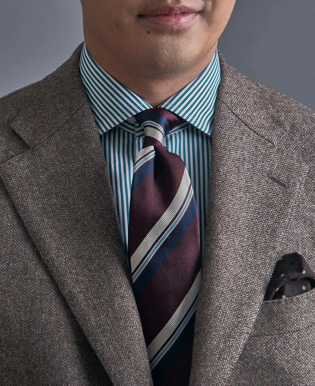 TOKYO SLIM FIT - Spread Broadcloth THOMAS MASON - Image 20