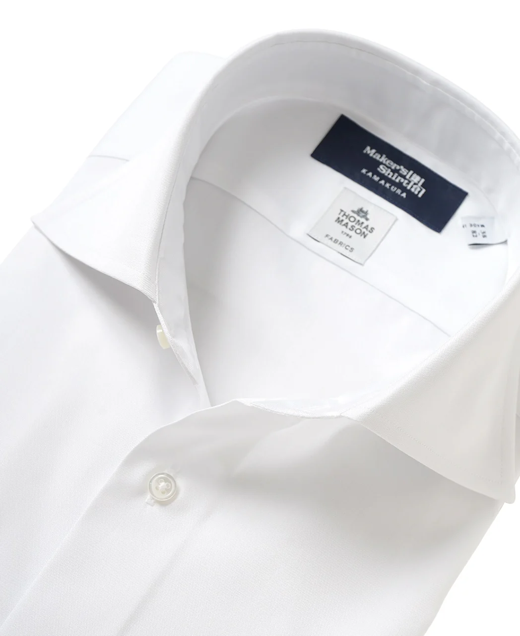 TOKYO SLIM FIT - Spread Pinpoint Oxford THOMAS MASON - Image 11