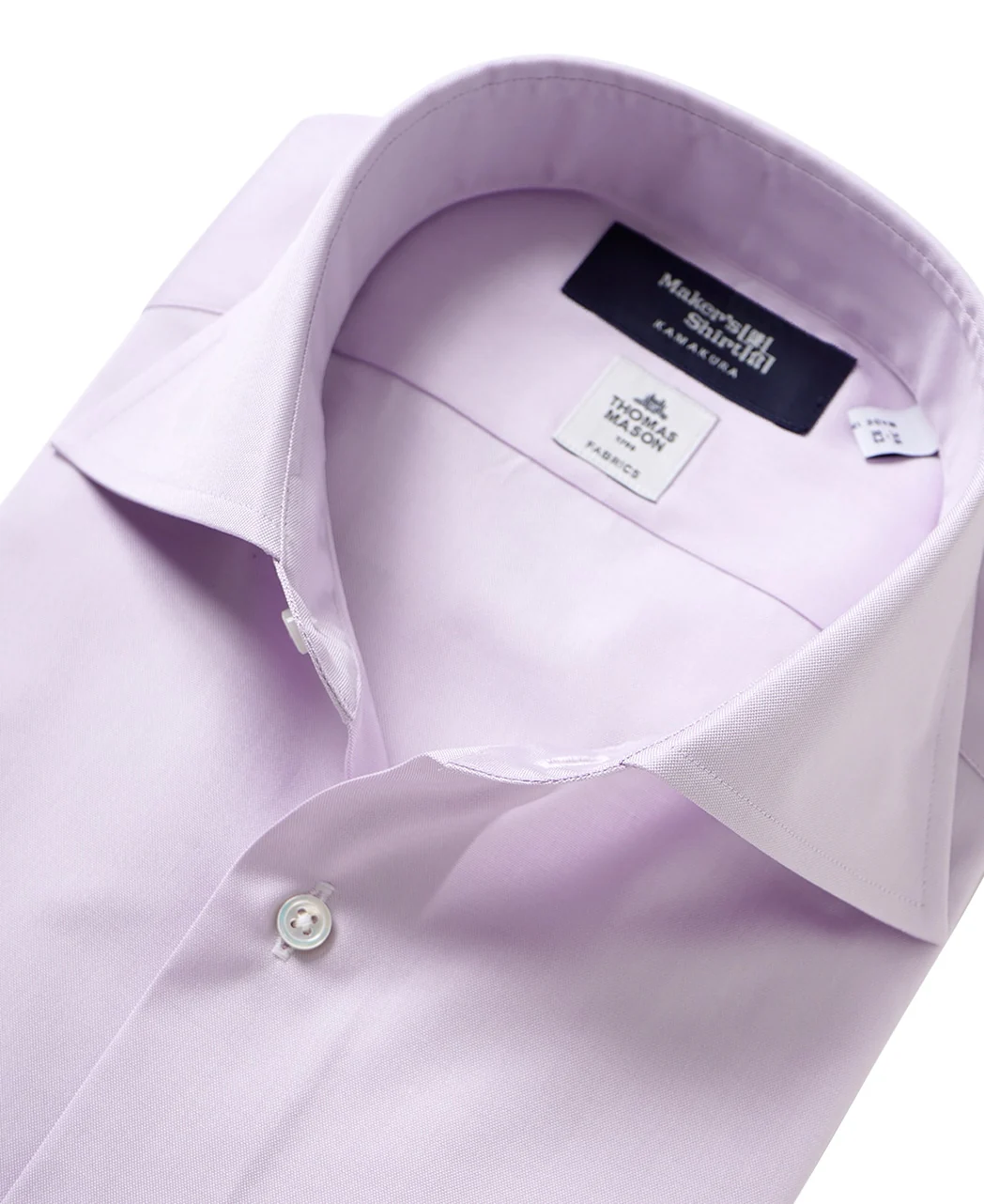 TOKYO SLIM FIT - Spread Pinpoint Oxford THOMAS MASON - Image 3