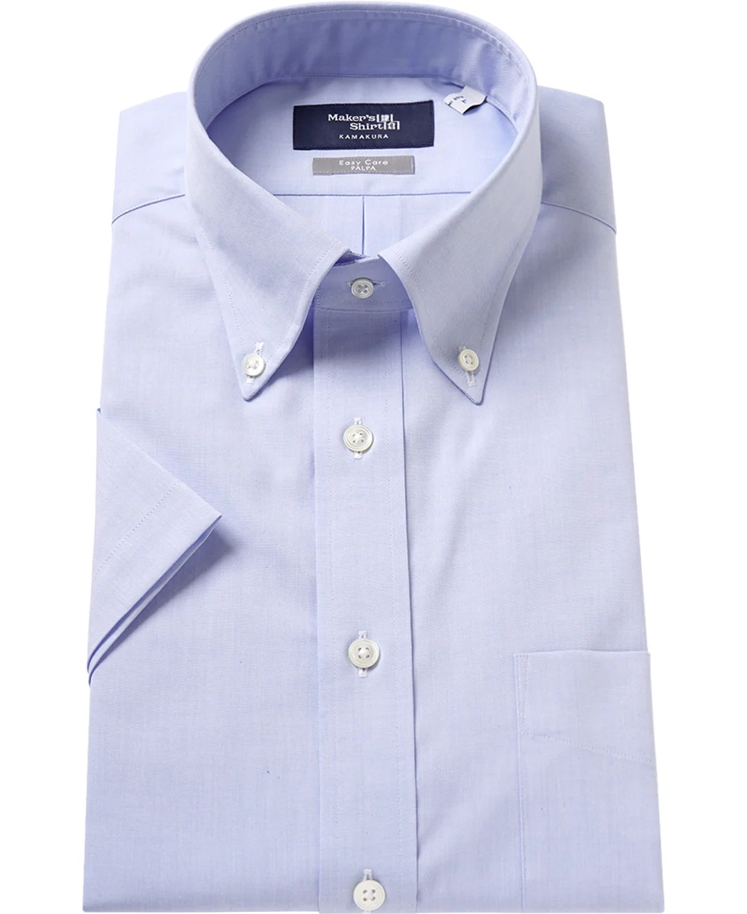 Short Sleeve Shirt - Button Down Pinpoint Oxford J-Tech EASY CARE - Image 6