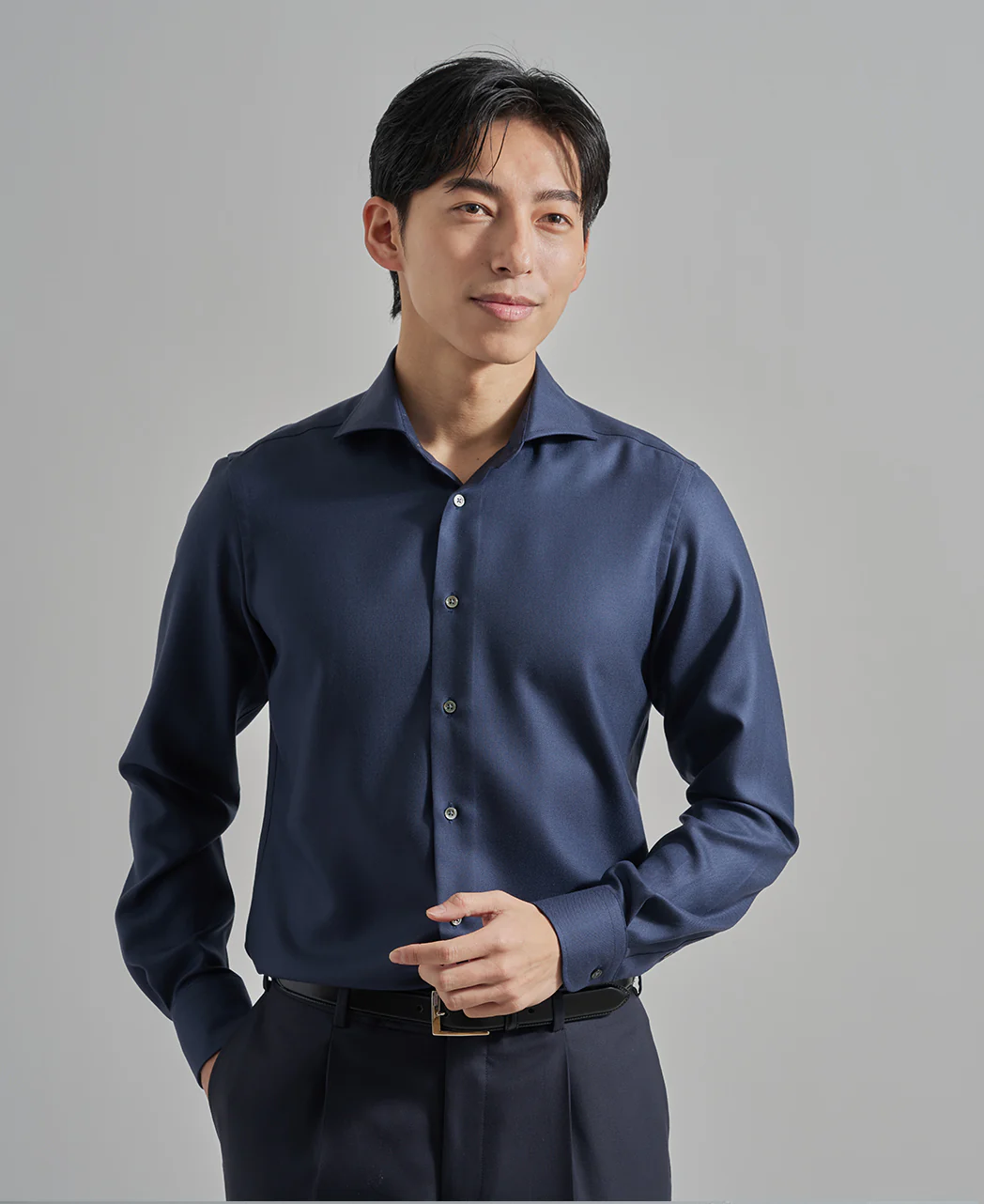 TOKYO SLIM FIT -  Italian Spread Washable Wool - Image 2