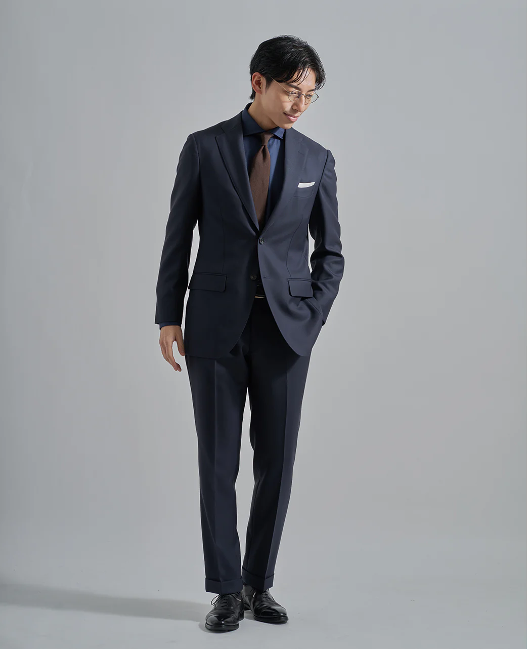 TOKYO SLIM FIT -  Italian Spread Washable Wool - Image 5