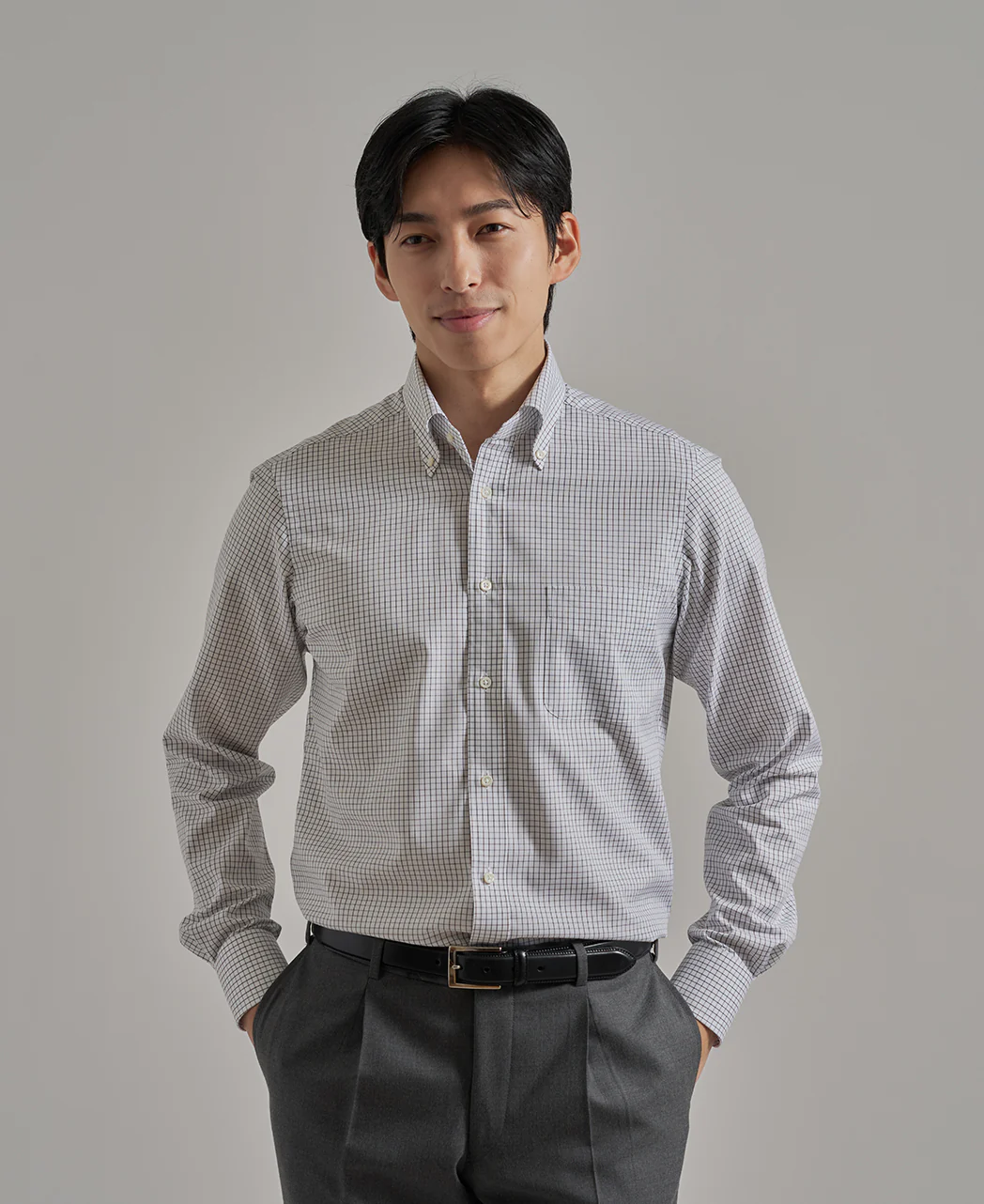 TOKYO SLIM FIT  Button Down Pinpoint Oxford J-Tech Easy care - Image 10
