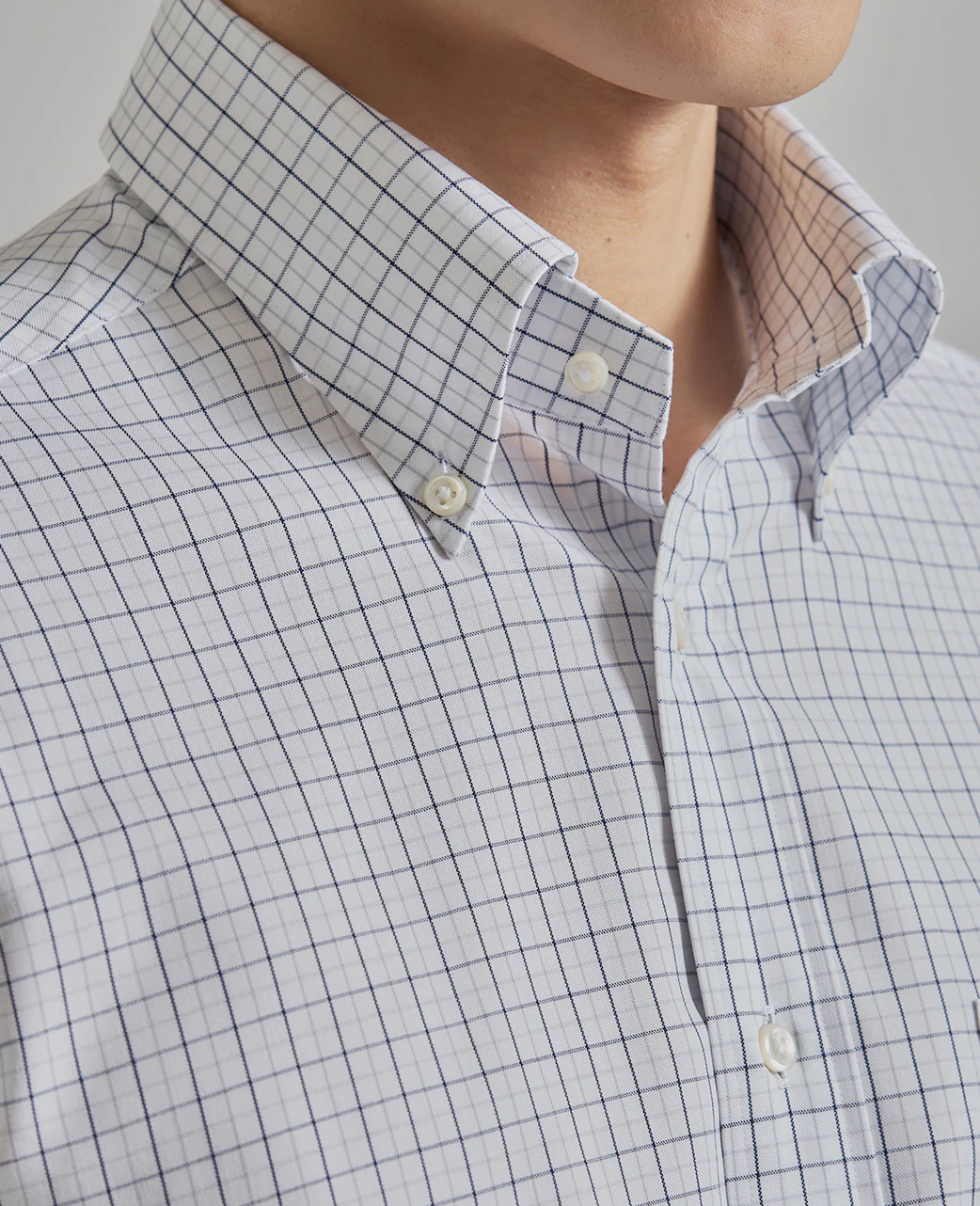 TOKYO SLIM FIT  Button Down Pinpoint Oxford J-Tech Easy care - Image 3