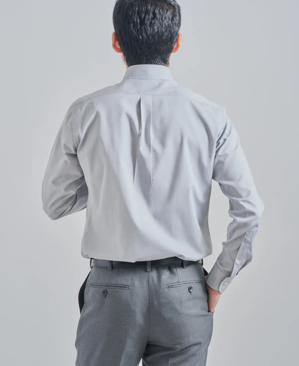 TOKYO SLIM FIT  Button Down Pinpoint Oxford J-Tech Easy care - Image 4