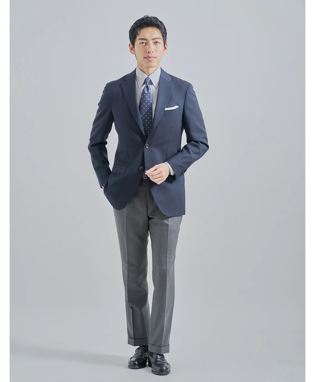 TOKYO SLIM FIT  Button Down Pinpoint Oxford J-Tech Easy care - Image 6