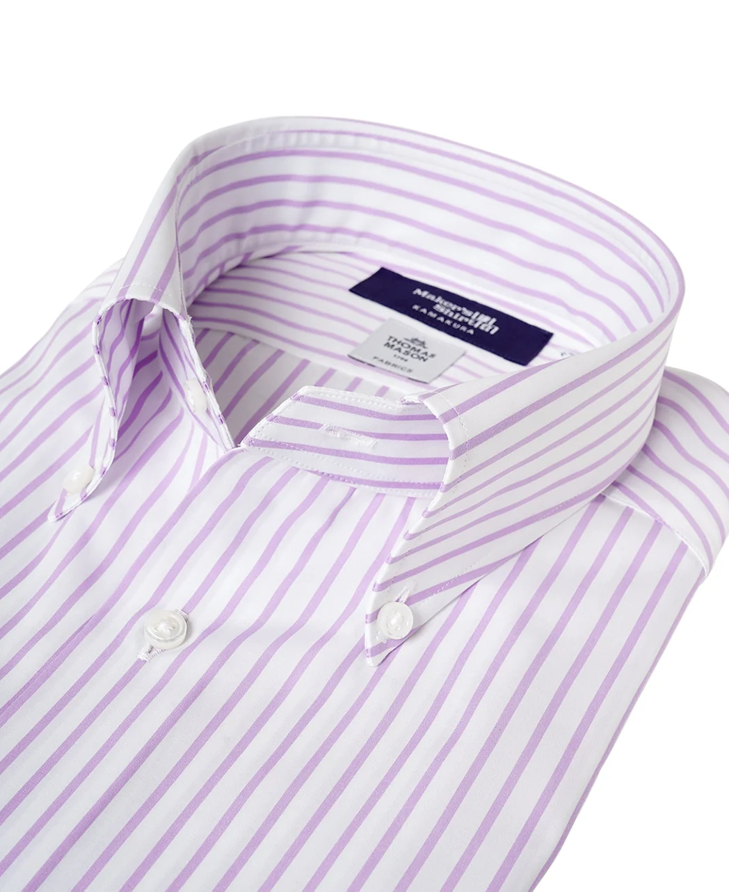 TOKYO SLIM FIT - Button Down Broadcloth THOMAS MASON - Image 6