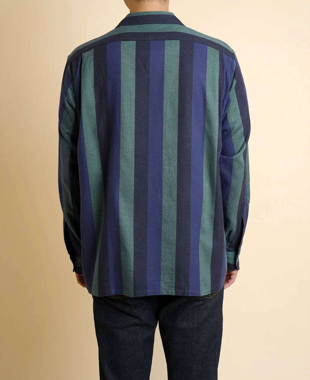 BOLD Multi Stripe Open Collar Shirt - Image 3