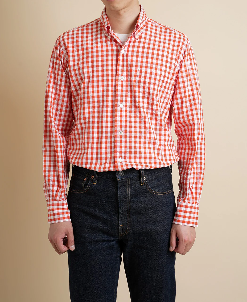 VINTAGE IVY BUTTON-DOWN SEERSUCKER CHECK - Image 2