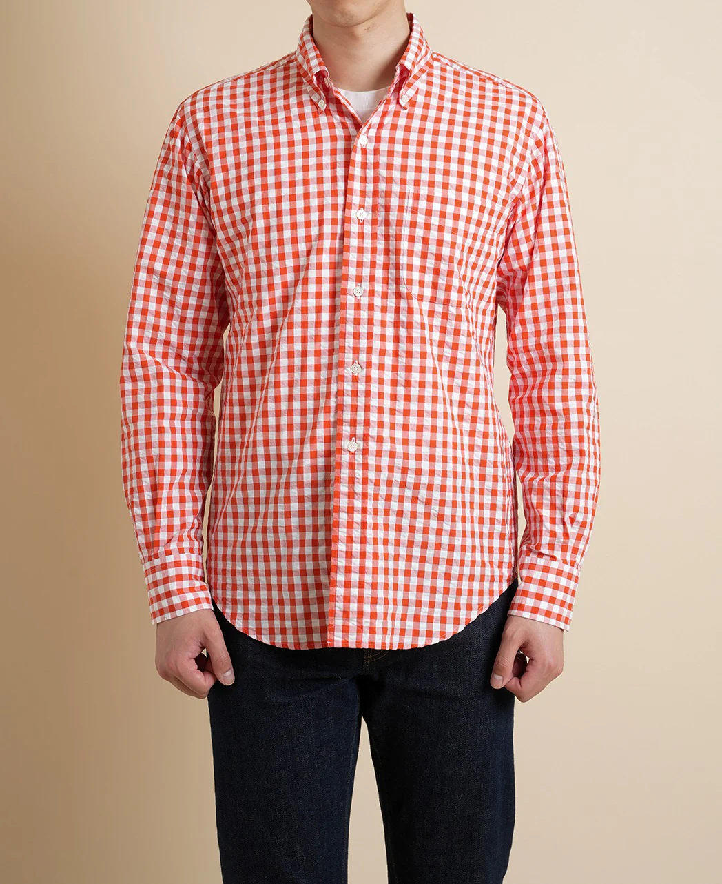 VINTAGE IVY BUTTON-DOWN SEERSUCKER CHECK - Image 3