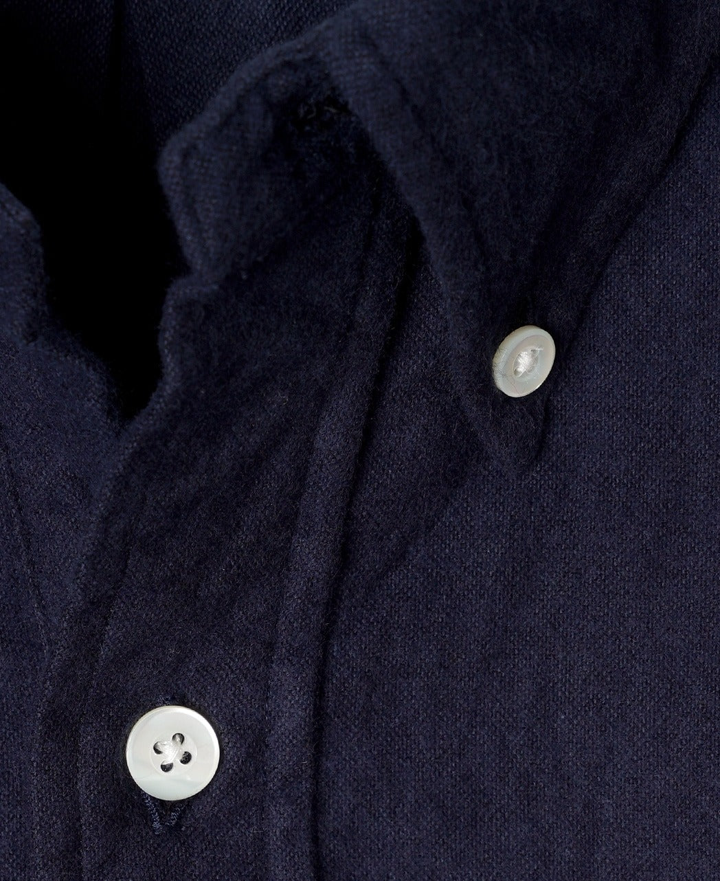VINTAGE IVY BRUSHED NAVY OXFORD SHIRT - Image 6