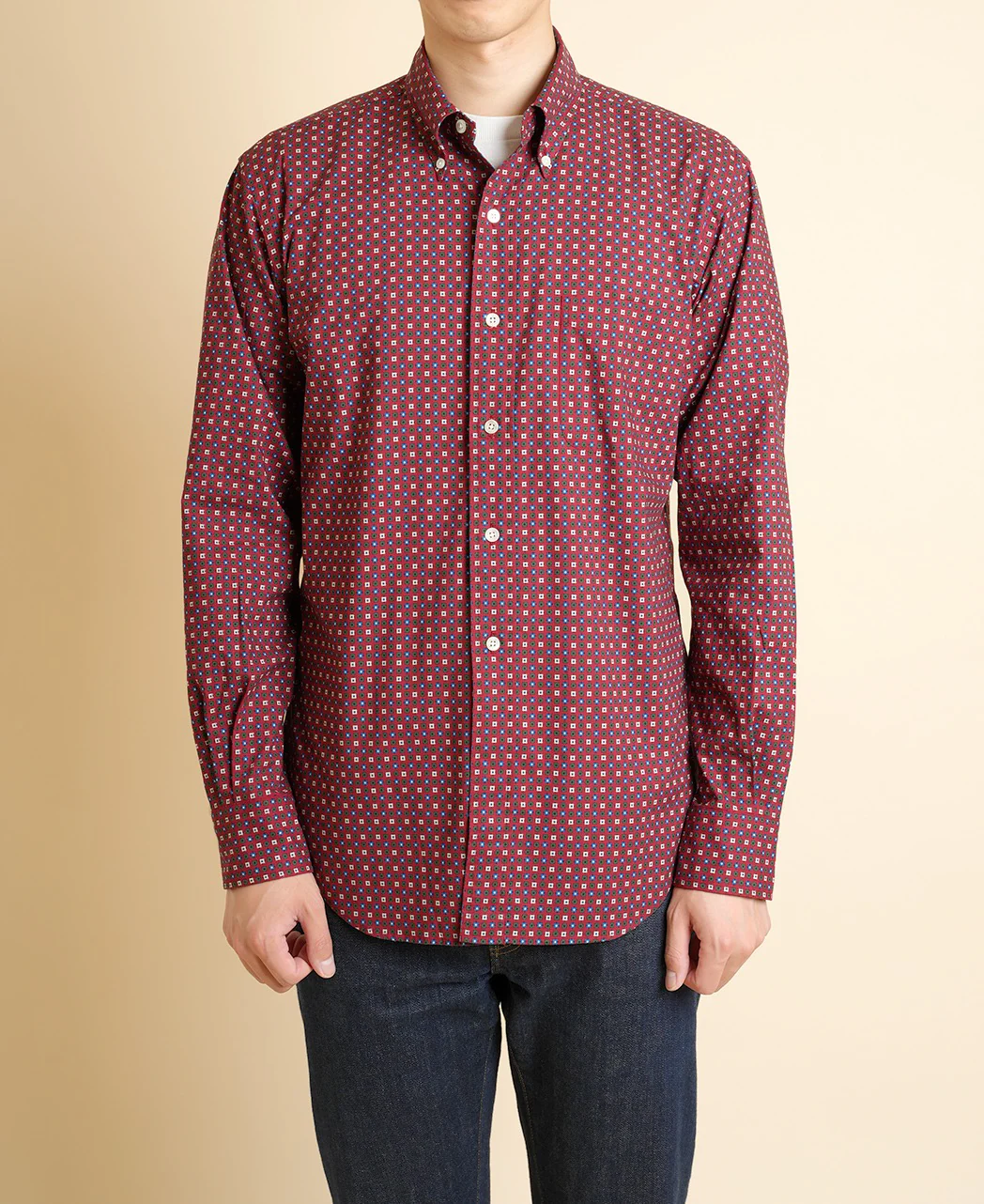 VINTAGE IVY CLASSIC FOULARD SHIRT - Image 3