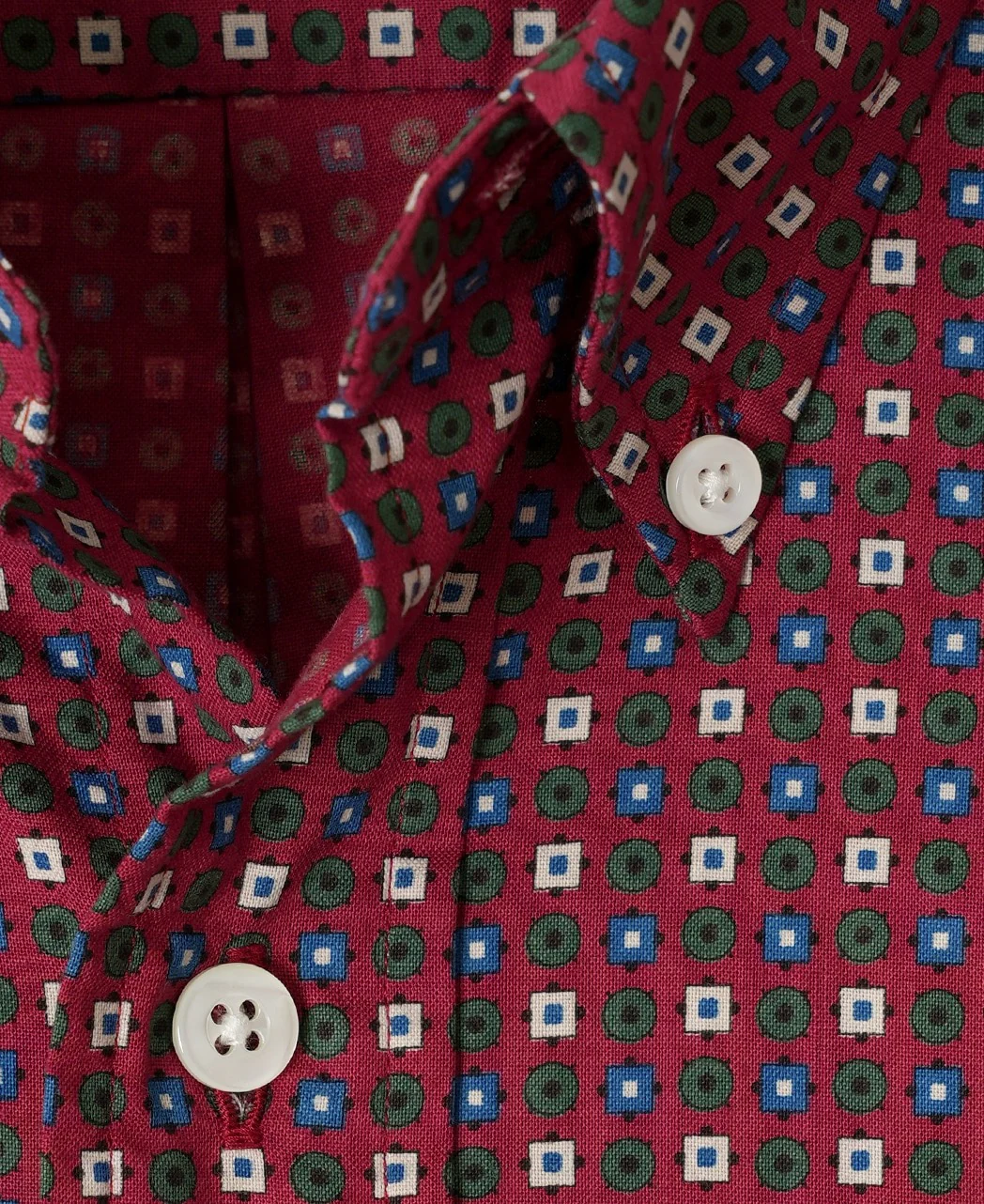 VINTAGE IVY CLASSIC FOULARD SHIRT - Image 5