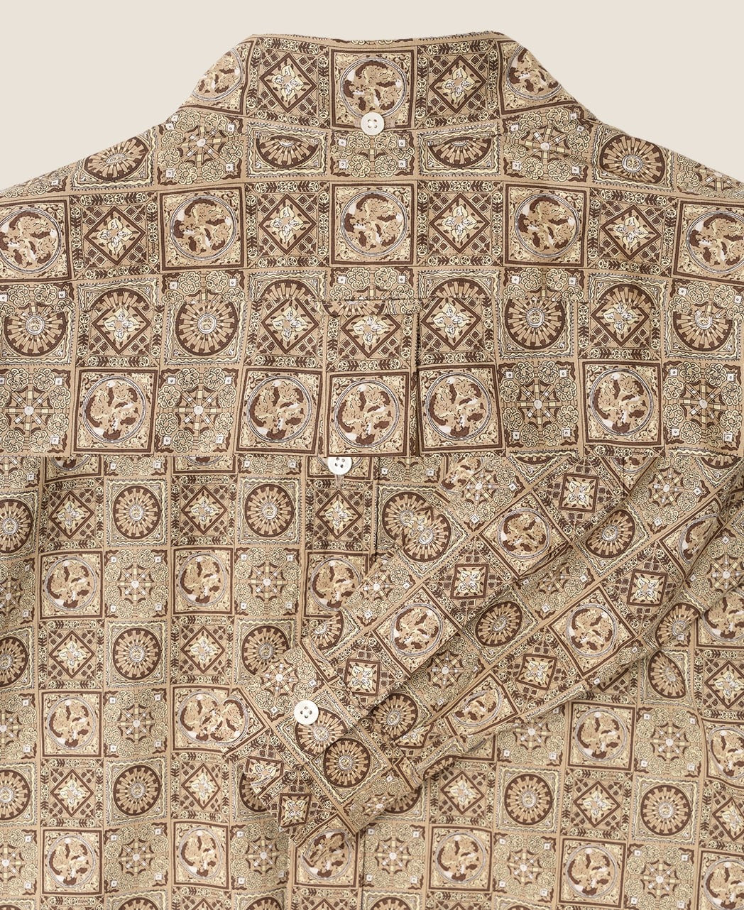 VINTAGE IVY BATIK PRINT SHIRT - Image 6