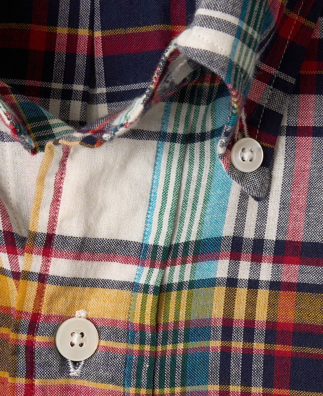 Vintage Ivy Organic Indian Cotton Madras Check Shirt - Image 10