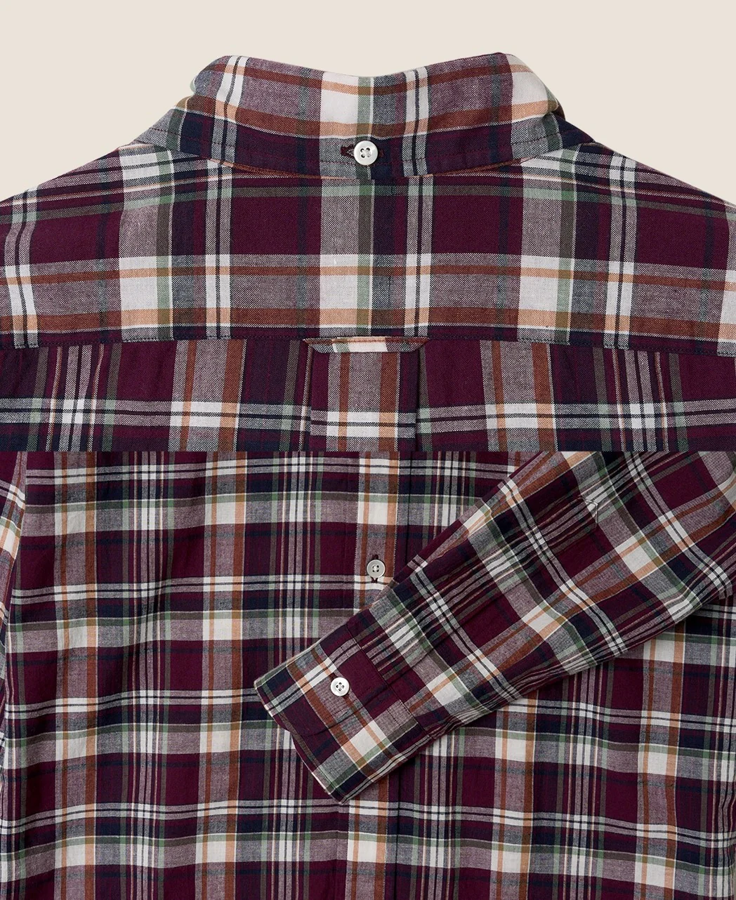 Vintage Ivy Organic Indian Cotton Madras Check Shirt - Image 13