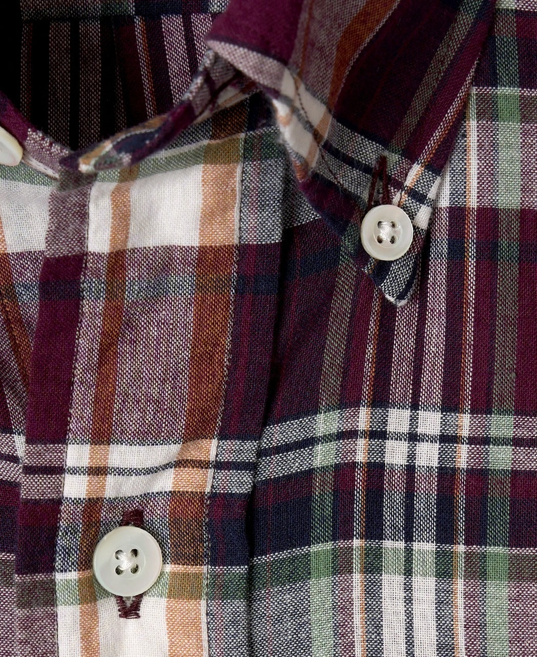 Vintage Ivy Organic Indian Cotton Madras Check Shirt - Image 14