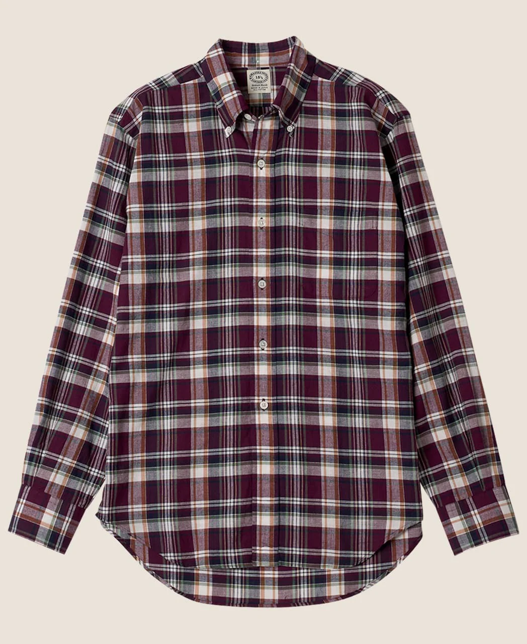 Vintage Ivy Organic Indian Cotton Madras Check Shirt - Image 4