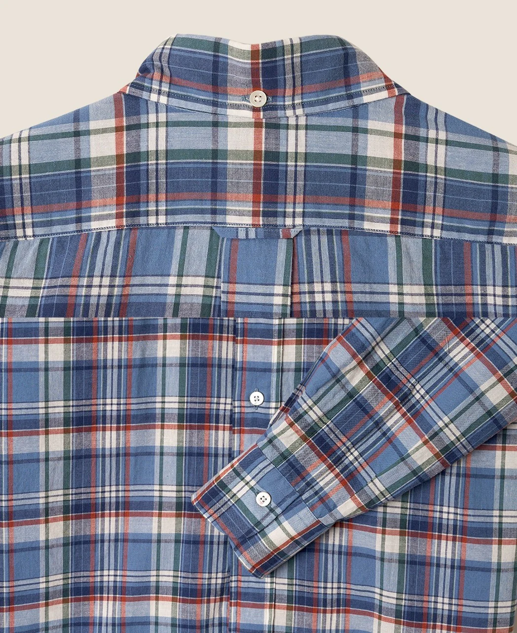 Vintage Ivy Organic Indian Cotton Madras Check Shirt - Image 5