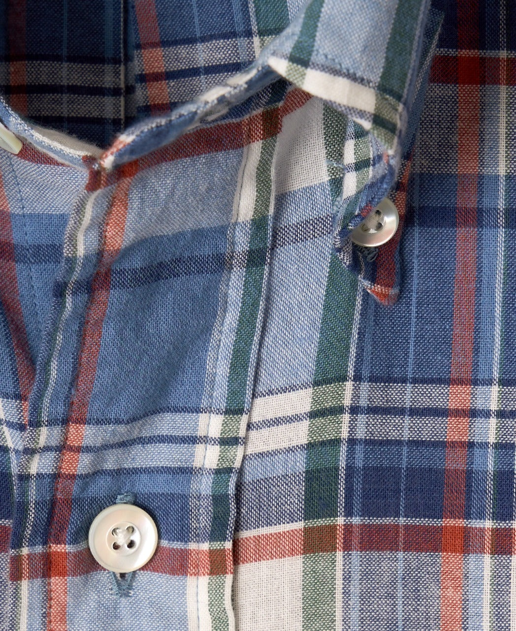 Vintage Ivy Organic Indian Cotton Madras Check Shirt - Image 9
