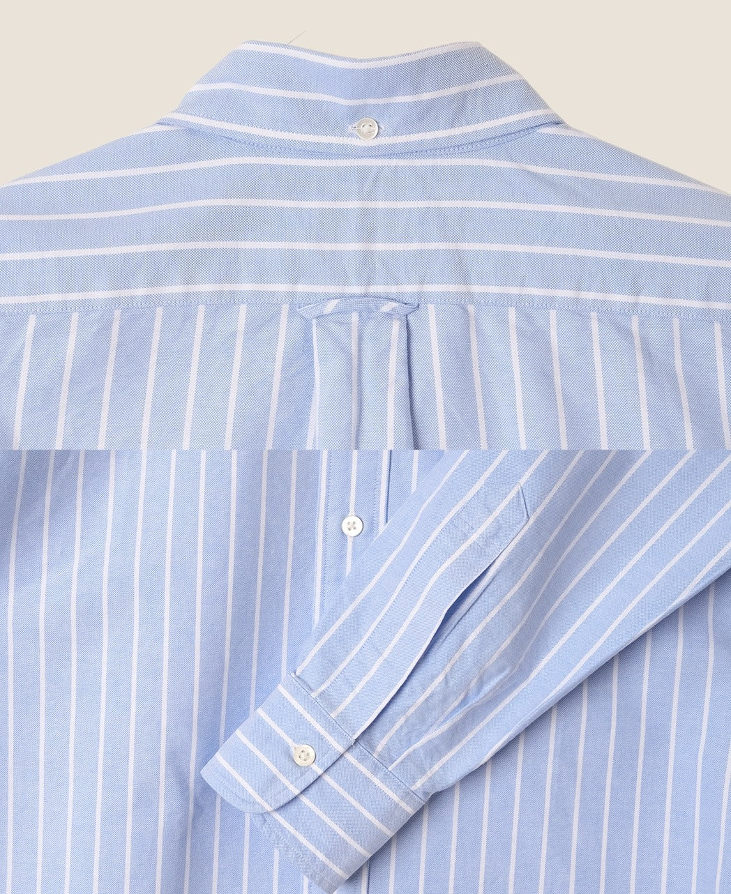 Vintage Ivy Blue Blazer Stripe Oxford Shirt - Image 5