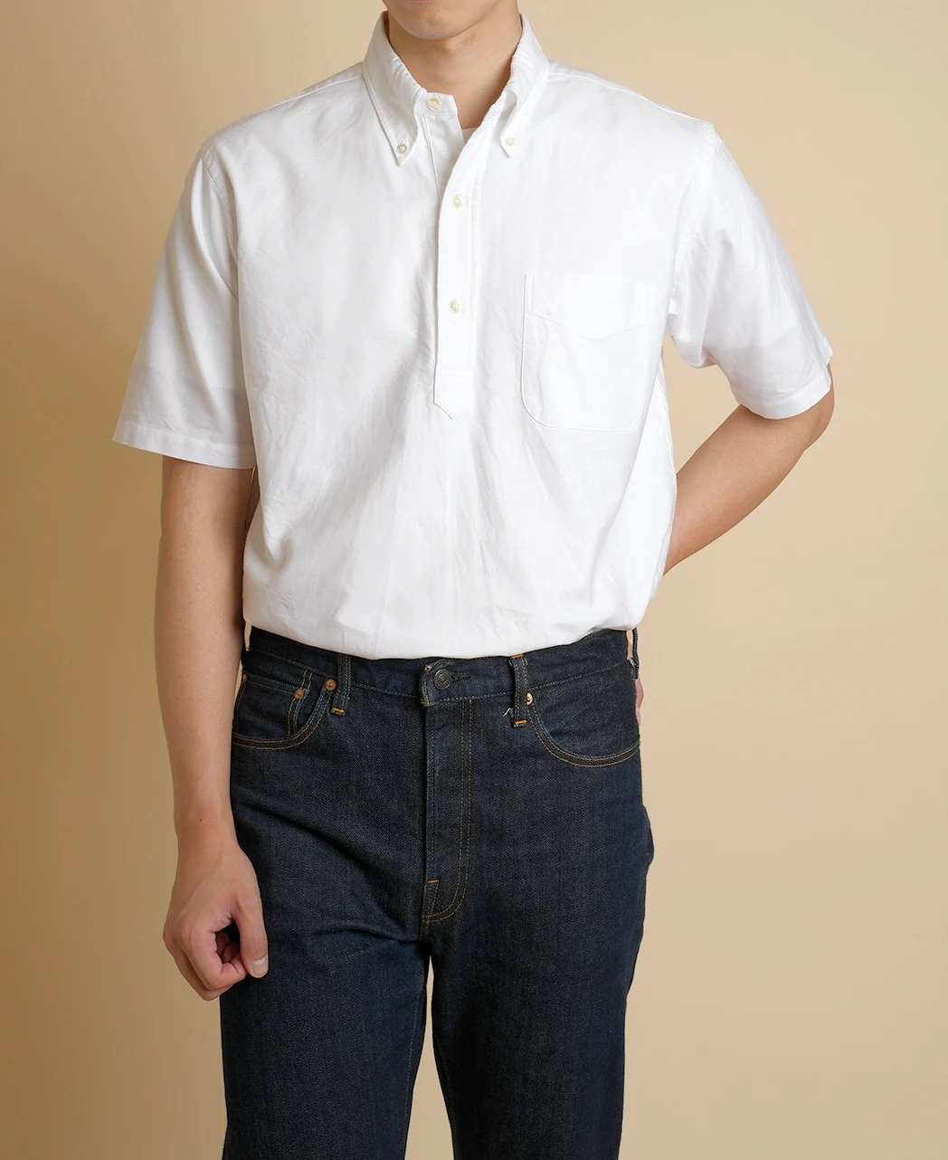 VINTAGE IVY BD POPOVER OXFORD - Image 5